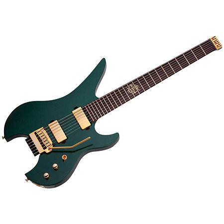 Schecter Synyster Gates Custom-7 TR Headless Oak Green Metallic