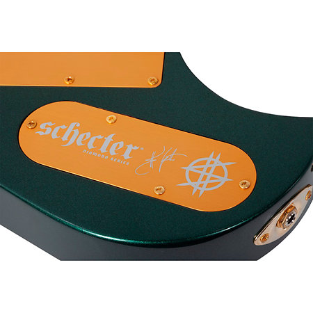Synyster Gates Custom-7 TR Headless Oak Green Metallic Schecter