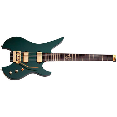 Synyster Gates Custom-7 TR Headless Oak Green Metallic Schecter