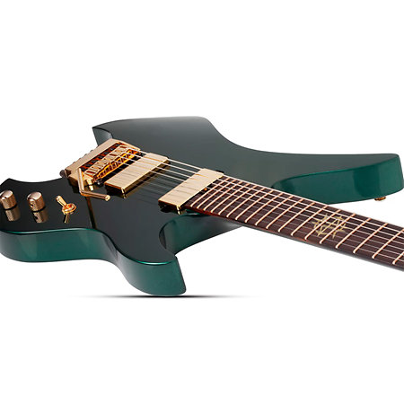 Synyster Gates Custom-7 TR Headless Oak Green Metallic Schecter