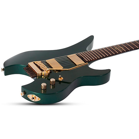 Synyster Gates Custom-7 TR Headless Oak Green Metallic Schecter