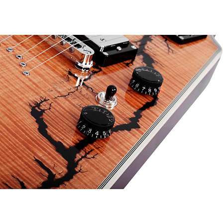 Schecter V-1 Electro-Resin Gloss Natural