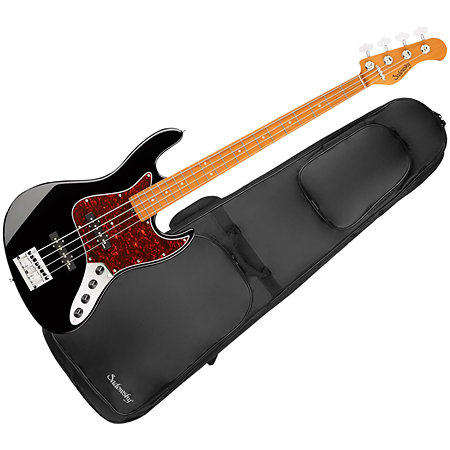 Sadowsky MetroExpress Vintage JJ Black Pearl 4 Cordes Touche Érable