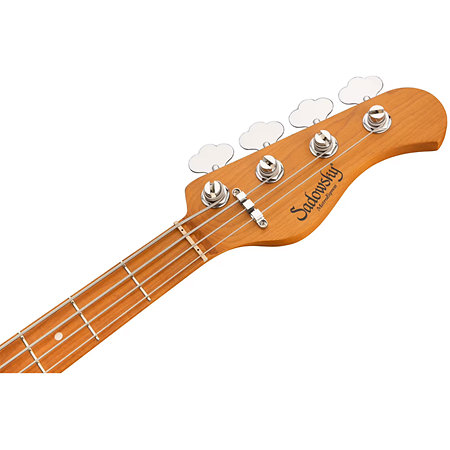 Sadowsky MetroExpress Vintage JJ Black Pearl 4 Cordes Touche Érable