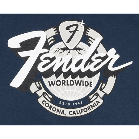 World Wide T-Shirt S Fender