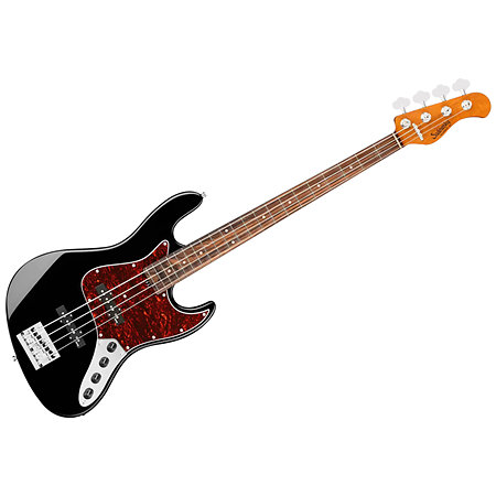 MetroExpress Vintage JJ Black Pearl 4 Cordes Touche Palissandre Sadowsky