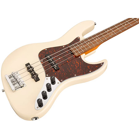 MetroExpress Vintage JJ Olympic White 4 Cordes Touche Palissandre Sadowsky