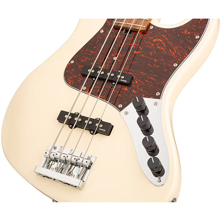 MetroExpress Vintage JJ Olympic White 4 Cordes Touche Palissandre Sadowsky
