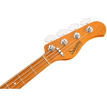 Sadowsky MetroExpress Vintage JJ Candy Apple Red 4 Cordes Touche Érable