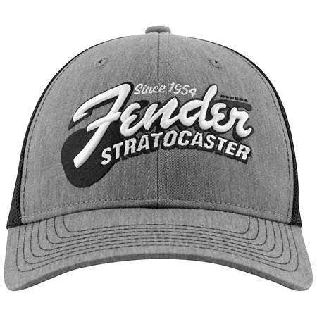 Stratocaster Guitar Hat, Heather Gray Fender