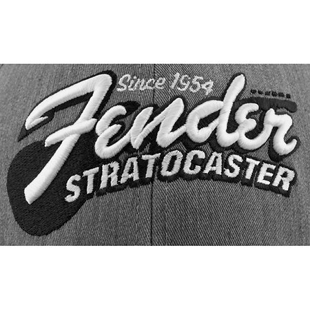 Stratocaster Guitar Hat, Heather Gray Fender
