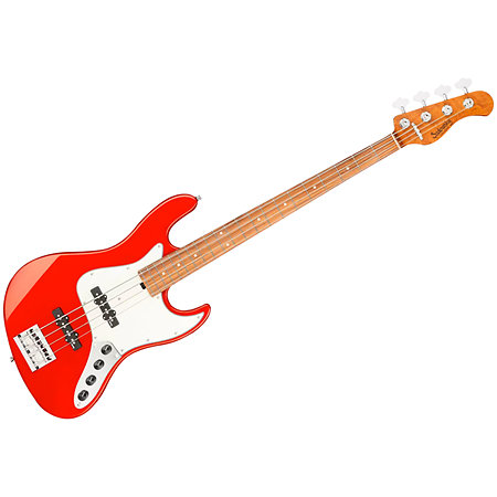 MetroExpress Vintage JJ Candy Apple Red 4 Cordes Touche Palissandre Sadowsky