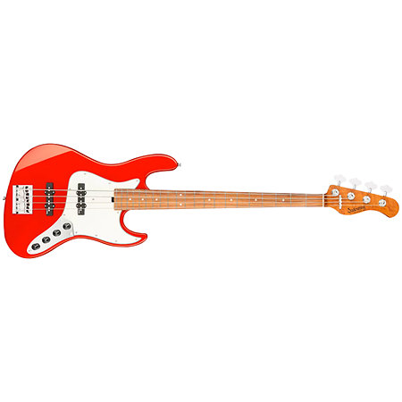 MetroExpress Vintage JJ Candy Apple Red 4 Cordes Touche Palissandre Sadowsky