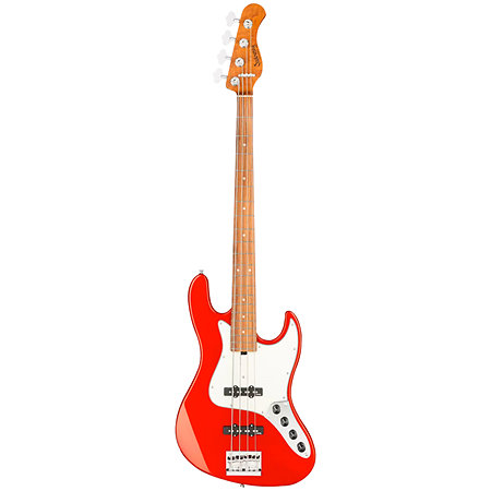 MetroExpress Vintage JJ Candy Apple Red 4 Cordes Touche Palissandre Sadowsky