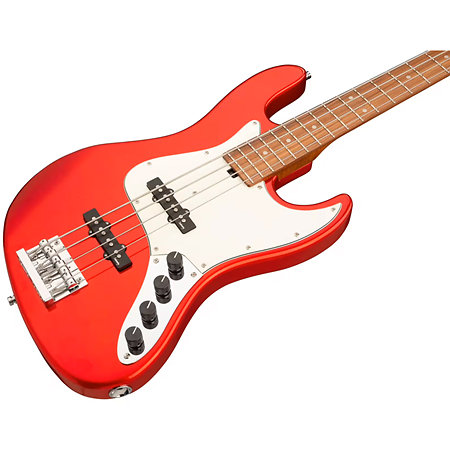 MetroExpress Vintage JJ Candy Apple Red 4 Cordes Touche Palissandre Sadowsky