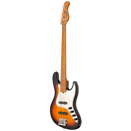 MetroExpress Vintage JJ Tobacco Sunburst 4 Cordes Touche Érable Sadowsky