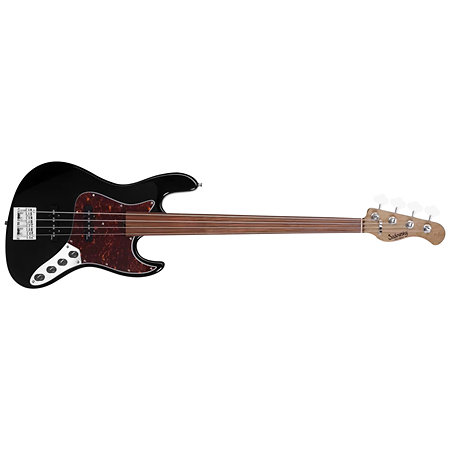MetroExpress Vintage JJ Fretless Black Pearl 4 Cordes Touche Palissandre Sadowsky