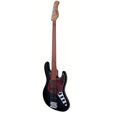 MetroExpress Vintage JJ Fretless Black Pearl 4 Cordes Touche Palissandre Sadowsky