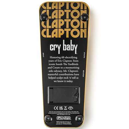 EC95 Cry Baby Eric Clapton 60th anniversary Limited Edition Dunlop