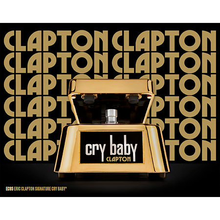 EC95 Cry Baby Eric Clapton 60th anniversary Limited Edition Dunlop