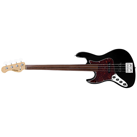 MetroExpress Vintage JJ Fretless Black Pearl Palissandre Gaucher Sadowsky