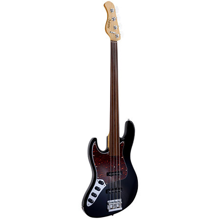 MetroExpress Vintage JJ Fretless Black Pearl Palissandre Gaucher Sadowsky