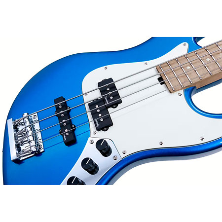 MetroExpress Vintage JJ Ice Blue Metallic Érable Sadowsky