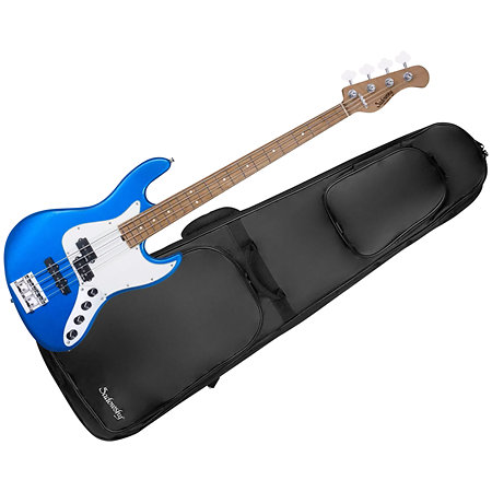 Sadowsky MetroExpress Vintage JJ Ice Blue Metallic 4 Cordes Touche Palissandre