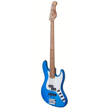 MetroExpress Vintage JJ Ice Blue Metallic 4 Cordes Touche Palissandre Sadowsky