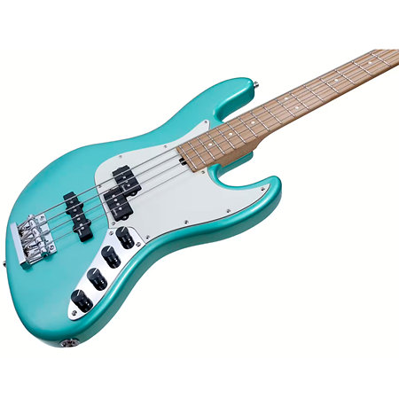 MetroExpress Vintage JJ Sage Green Metallic Érable Sadowsky