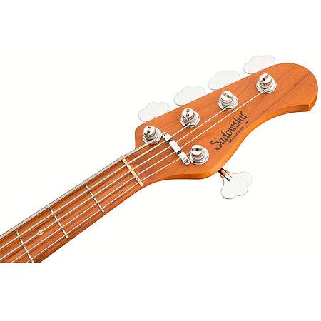 MetroExpress Vintage JJ Black Pearl 5 Cordes Palissandre Sadowsky