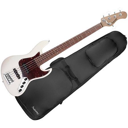 Sadowsky MetroExpress Vintage JJ Olympic White 5 Cordes Palissandre