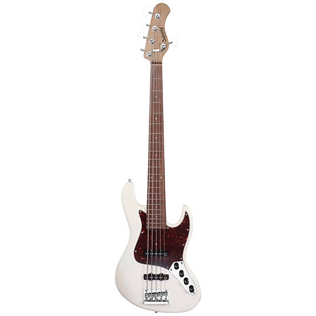 MetroExpress Vintage JJ Olympic White 5 Cordes Palissandre Sadowsky