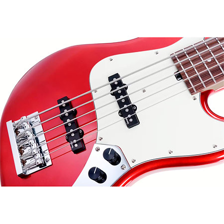 MetroExpress Vintage JJ Candy Apple Red 5 Cordes Palissandre Sadowsky