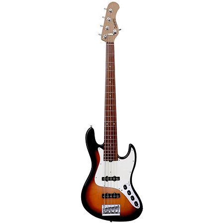 MetroExpress Vintage JJ Tobacco Sunburst 5 Cordes Palissandre Sadowsky