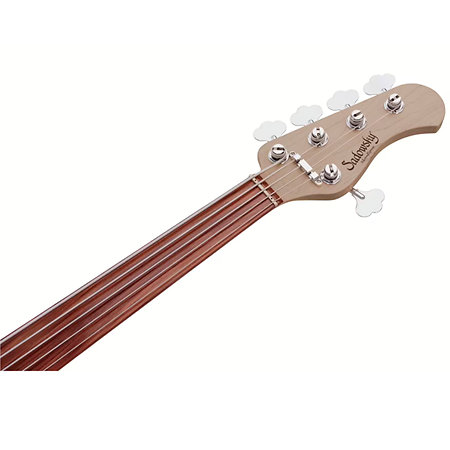 Sadowsky MetroExpress Vintage JJ Black Pearl Fretless 5 Cordes Palissandre