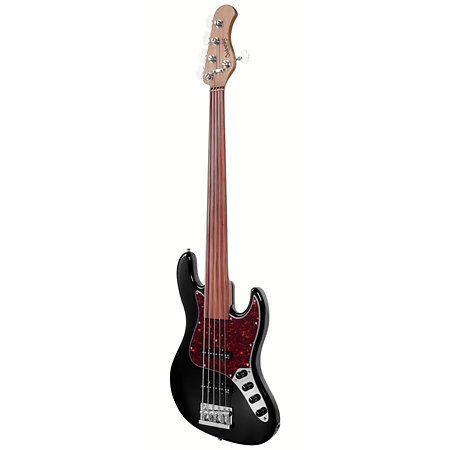 MetroExpress Vintage JJ Black Pearl Fretless 5 Cordes Palissandre Sadowsky