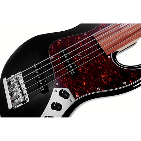 MetroExpress Vintage JJ Black Pearl Fretless 5 Cordes Palissandre Sadowsky