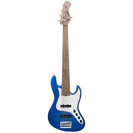 MetroExpress Vintage JJ Ice Blue Metallic 5 Cordes Érable Sadowsky