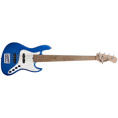 MetroExpress Vintage JJ Ice Blue Metallic 5 Cordes Palissandre Sadowsky