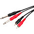 2 RCA / 2 Jack  3m Shiver