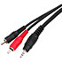 Câble Mini-Jack / 2 RCA 3m Shiver