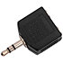 Adaptateur 2 Mini-Jack / Mini-Jack stéréo Shiver