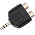 Adaptateur 2 RCA / Jack stéréo Shiver