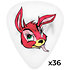 BL27R060 Frank Kozik Classic White 0.60 mm Sachet de 36 Dunlop