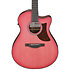 AAM50CE-CRO Coral Red Burst Open Pore Ibanez