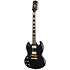 SG Custom Lefty Ebony Gaucher + Housse Epiphone