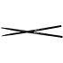 Baguettes Tear Drop 7A Noir Shiver
