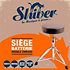 Siège batteur double embase Shiver