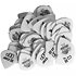 478R73 Tortex White Jazz III 0,73 mm Sachet de 72 Dunlop
